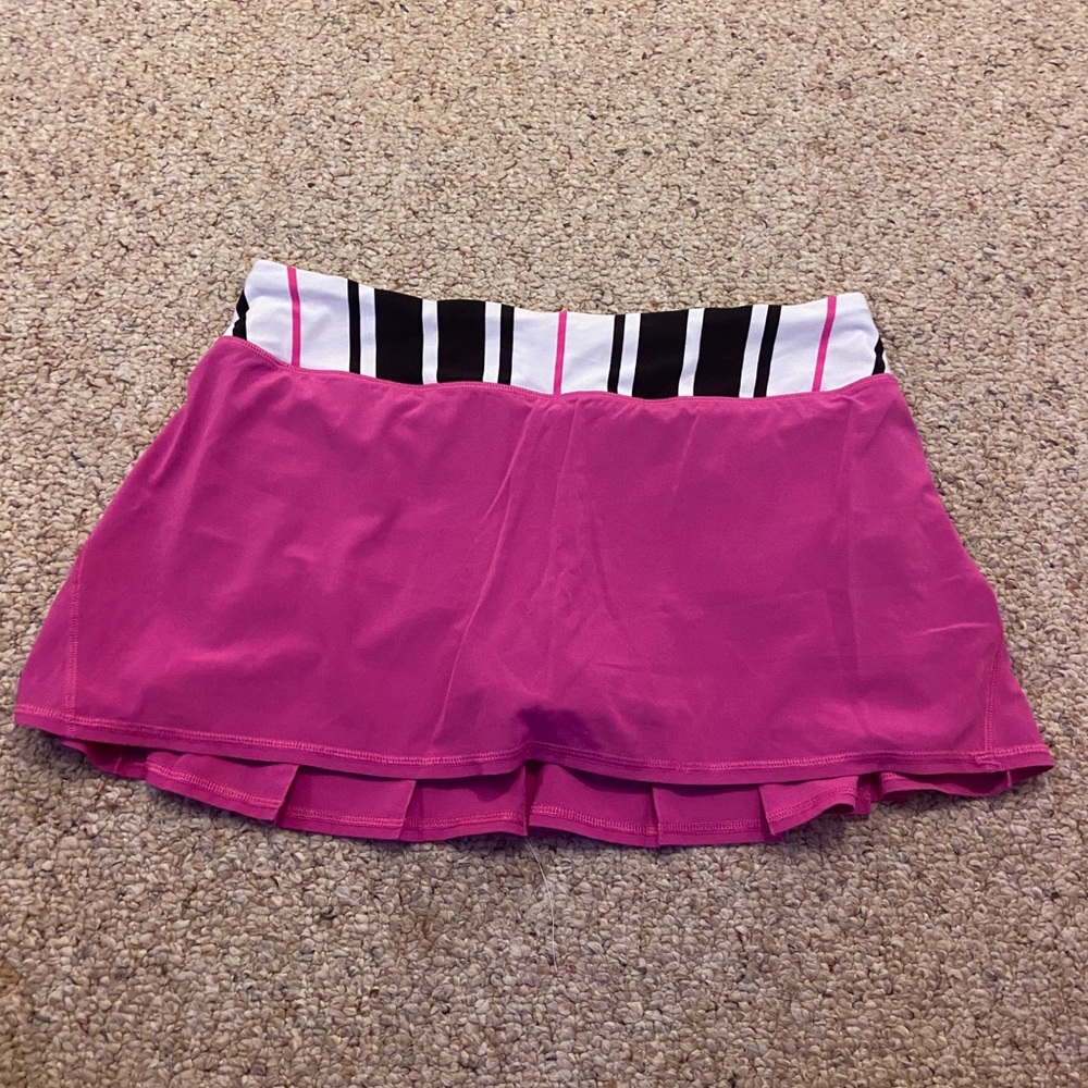 Pink Lululemon Tennis Skirt